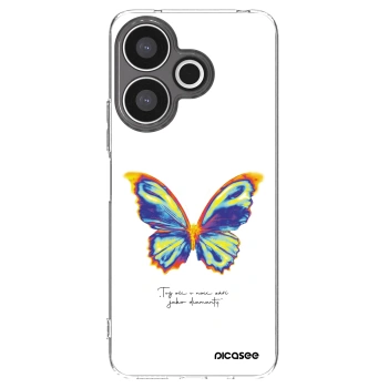 Picasee Xiaomi Redmi 13 4G Hülle - Transparentes Silikon - Diamanty White