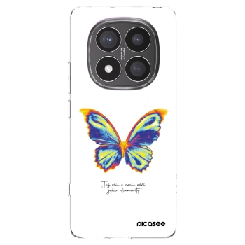 Picasee Xiaomi Redmi Note 14 Pro+ 5G Hülle - Transparentes Silikon - Diamanty White