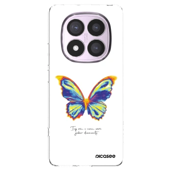 Picasee Xiaomi Redmi Note 14 Pro 5G Hülle - Transparentes Silikon - Diamanty White