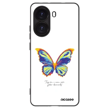 Picasee Xiaomi Poco X7 Pro 5G Hülle - Schwarzes Silikon - Diamanty White