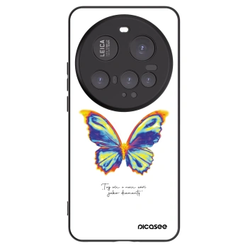 Picasee Xiaomi 15 Ultra Hülle - Schwarzes Silikon - Diamanty White