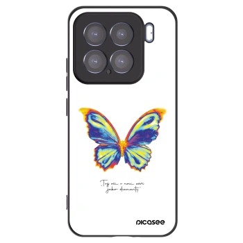 Picasee Xiaomi 15 Hülle - Schwarzes Silikon - Diamanty White