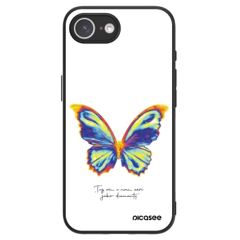 Picasee ULTIMATE CASE MagSafe für Apple iPhone 16e - Diamanty White