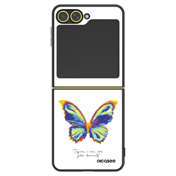 Hülle für Samsung Galaxy Z Flip6 5G - Diamanty White