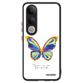 Hülle für Vivo V50 Lite 5G - Diamanty White