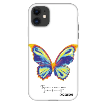 Hülle für Apple iPhone 11 - Diamanty White