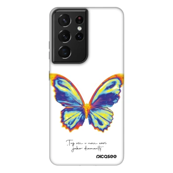 Picasee Fashion Case für Samsung Galaxy S21 Ultra 5G G998B - Diamanty White