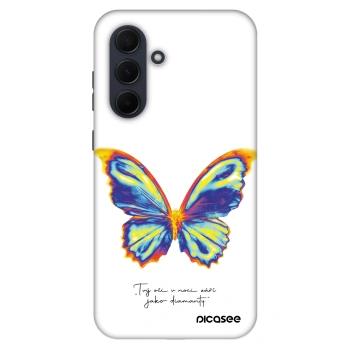 Hülle für Samsung Galaxy A35 5G A356B - Diamanty White