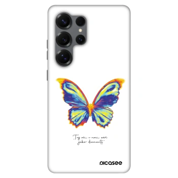 Picasee Fashion Case PowerShare pro Samsung Galaxy S25 Ultra 5G - Diamanty White
