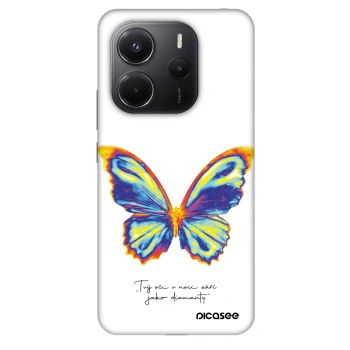 Hülle für Xiaomi Redmi Note 14 4G - Diamanty White