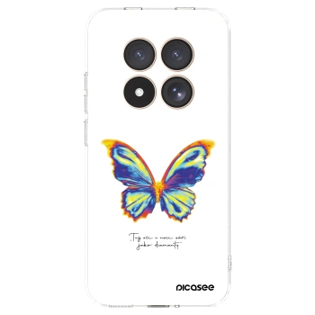 Picasee Xiaomi Redmi Note 15 Pro 4G Hülle - Transparentes Silikon - Diamanty White