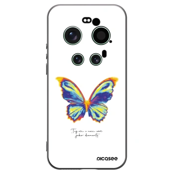 Picasee Xiaomi 17 Ultra Hülle - Schwarzes Silikon - Diamanty White