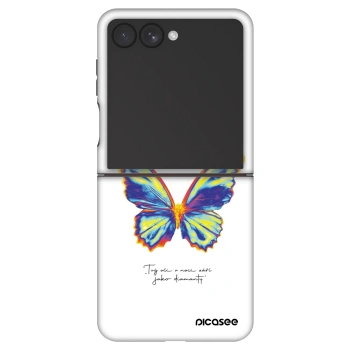 Picasee Fashion Case für Samsung Galaxy Z Flip7 5G - Diamanty White