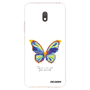 Hülle für Xiaomi Redmi 8A - Diamanty White