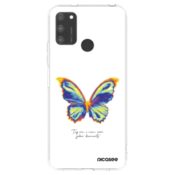 Hülle für Honor 9A - Diamanty White