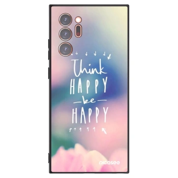 Picasee Samsung Galaxy Note 20 Ultra Hülle - Schwarzes Silikon - Denke positiv!