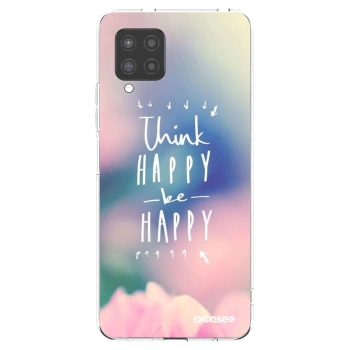 Picasee Samsung Galaxy A42 A426B Hülle - Transparentes Silikon - Denke positiv!