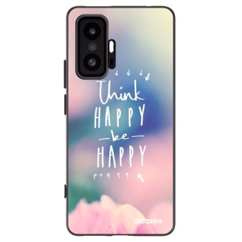 Picasee Xiaomi 11T Hülle - Schwarzes Silikon - Denke positiv!