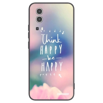 Picasee Vivo Y72 5G Hülle - Schwarzes Silikon - Denke positiv!