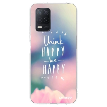 Picasee Realme 8 5G Hülle - Transparentes Silikon - Denke positiv!