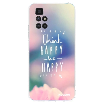Picasee Xiaomi Redmi 10 (2022) Hülle - Transparentes Silikon - Denke positiv!
