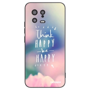 Picasee Xiaomi 13 Hülle - Schwarzes Silikon - Denke positiv!