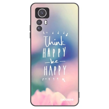 Picasee Xiaomi Redmi Note 12S Hülle - Schwarzes Silikon - Denke positiv!
