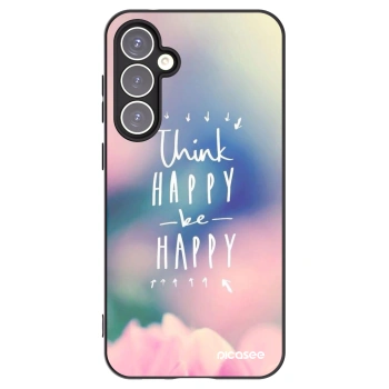Picasee Samsung Galaxy S23 FE S711B Hülle - Schwarzes Silikon - Denke positiv!