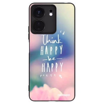 Picasee Xiaomi Redmi 13C 4G Hülle - Schwarzes Silikon - Denke positiv!