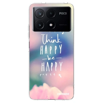 Picasee Xiaomi Poco X6 Pro Hülle - Transparentes Silikon - Denke positiv!