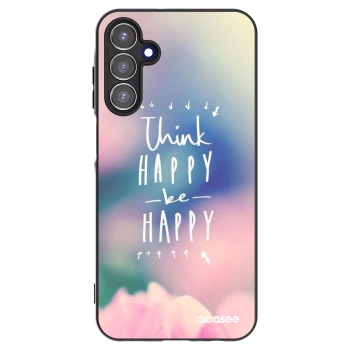 Picasee Samsung Galaxy A15 A156B 5G Hülle - Schwarzes Silikon - Denke positiv!