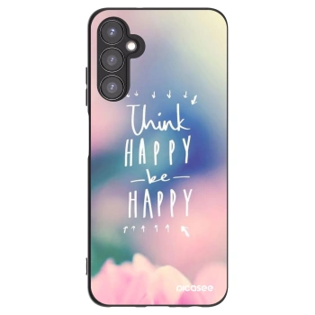 Picasee Samsung Galaxy A05s A057G Hülle - Schwarzes Silikon - Denke positiv!