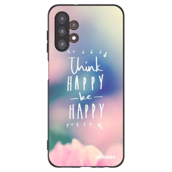 Picasee Samsung Galaxy A13 5G Hülle - Schwarzes Silikon - Denke positiv!