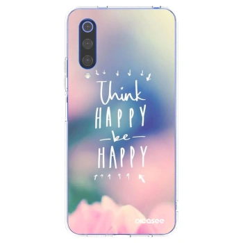 Picasee Xiaomi Mi 9 SE Hülle - Transparentes Silikon - Denke positiv!