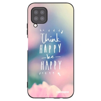 Picasee Huawei P40 Lite Hülle - Schwarzes Silikon - Denke positiv!