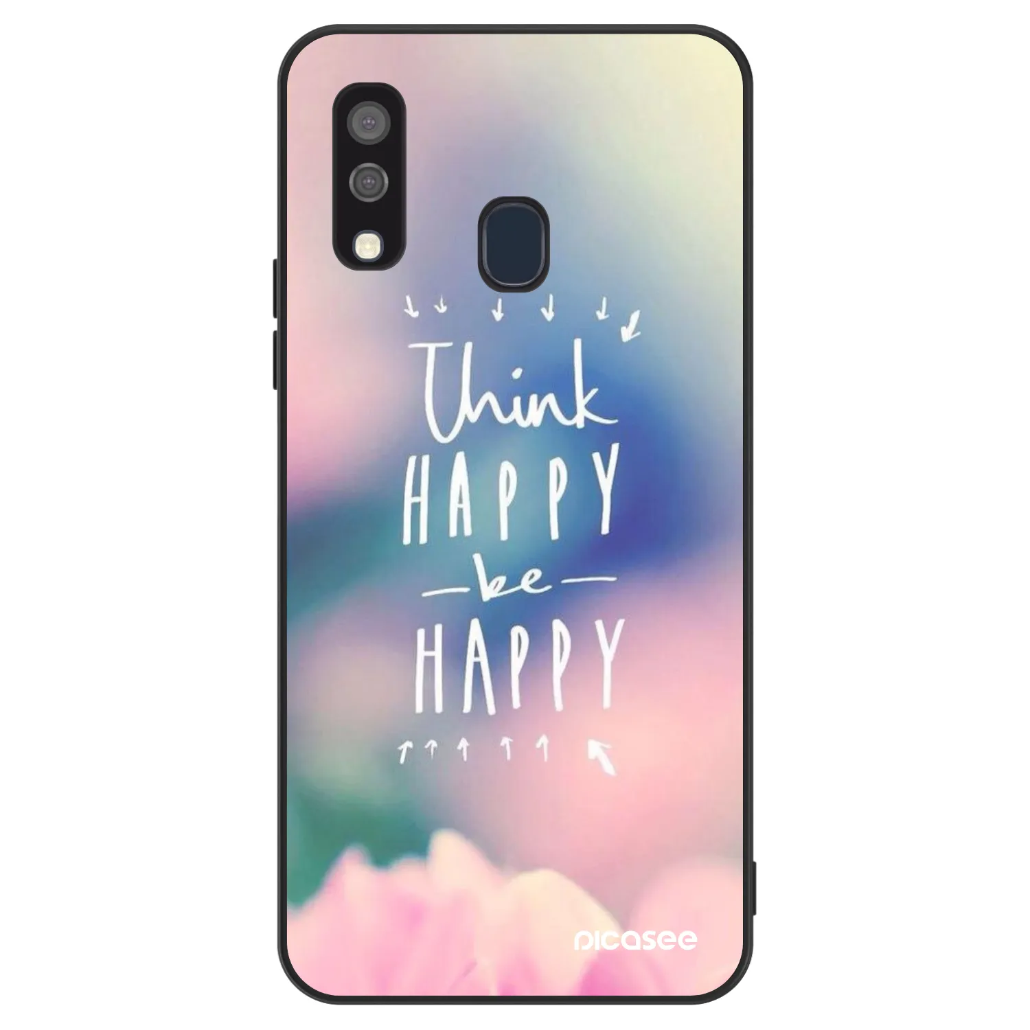 Picasee ULTIMATE CASE für Samsung Galaxy A40 A405F - Denke positiv!