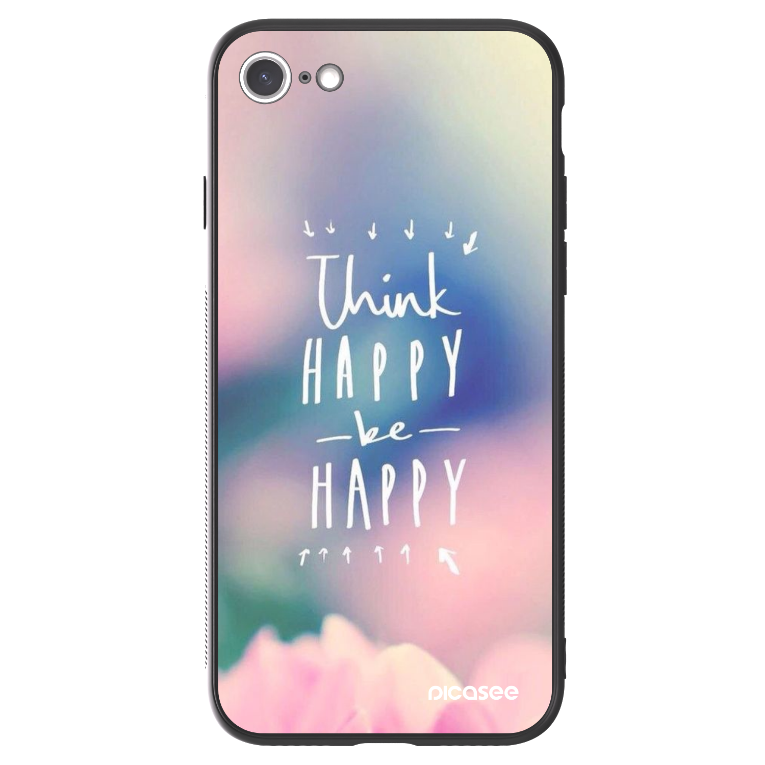Picasee ULTIMATE CASE für Apple iPhone 8 - Denke positiv!