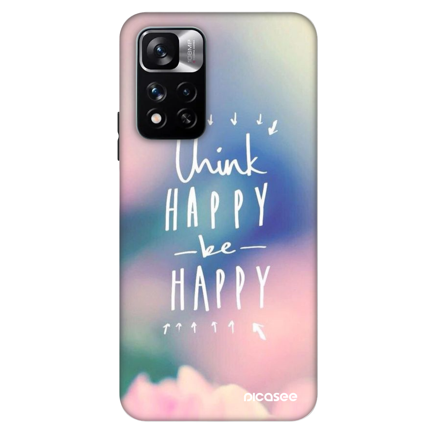 Picasee Fashion Case für Xiaomi Redmi Note 11 Pro - Denke positiv!