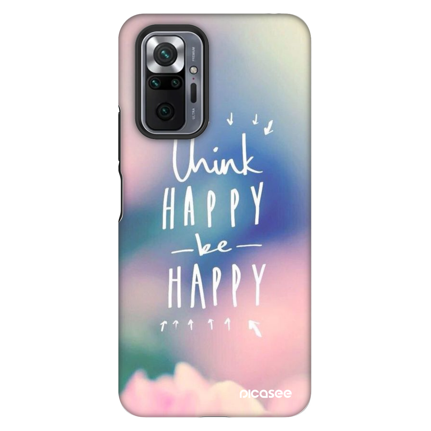 Picasee Fashion Case für Xiaomi Redmi Note 10 Pro - Denke positiv!
