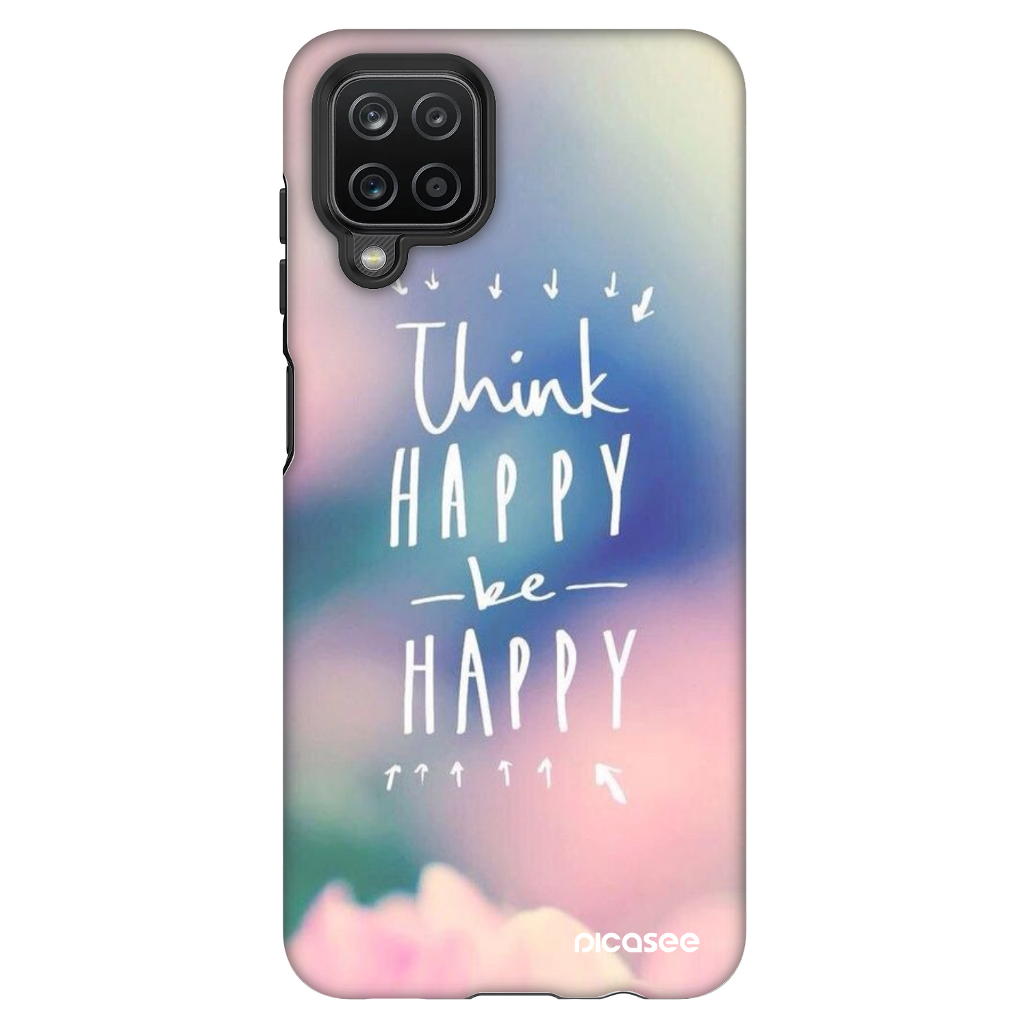 Picasee Fashion Case für Samsung Galaxy A12 A125F - Denke positiv!