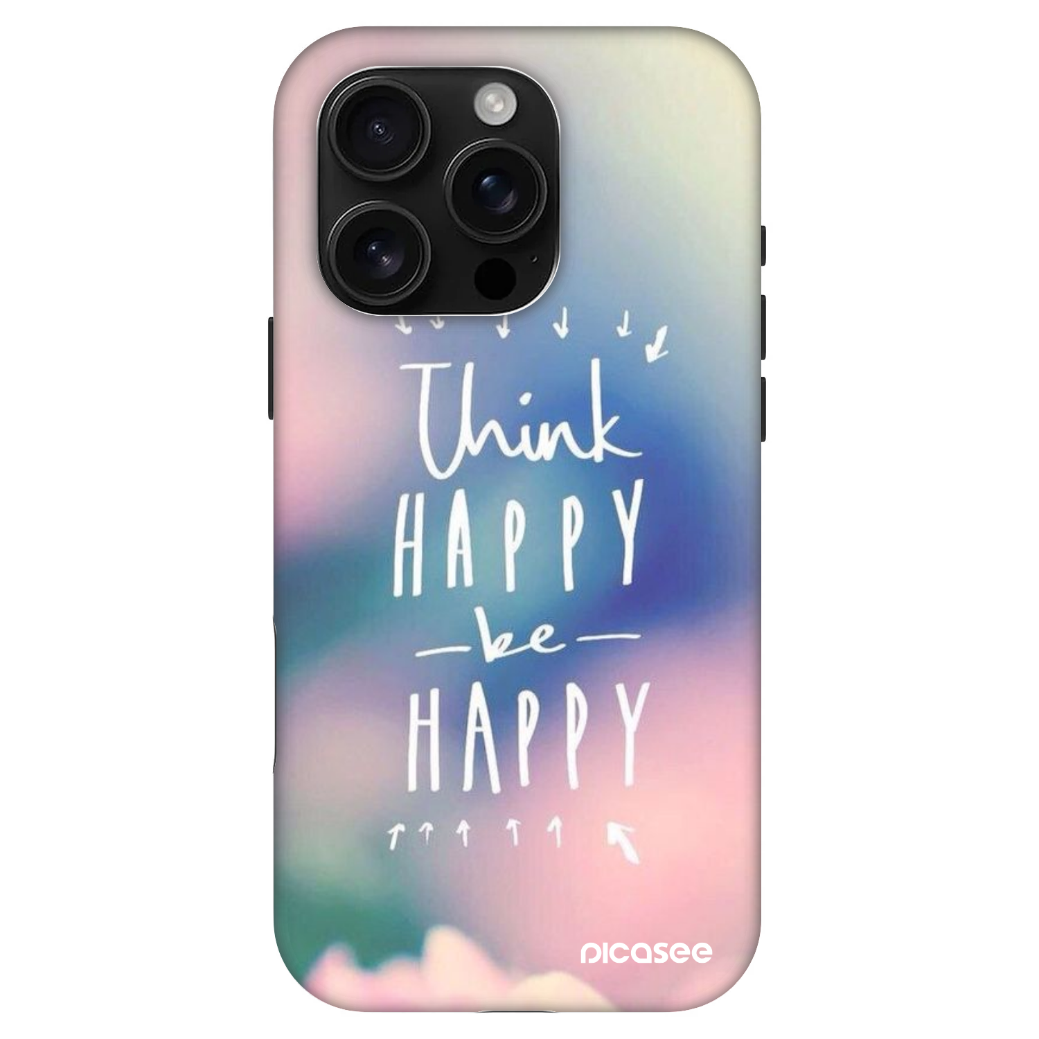 Picasee Fashion Case MagSafe für Apple iPhone 16 Pro - Denke positiv!