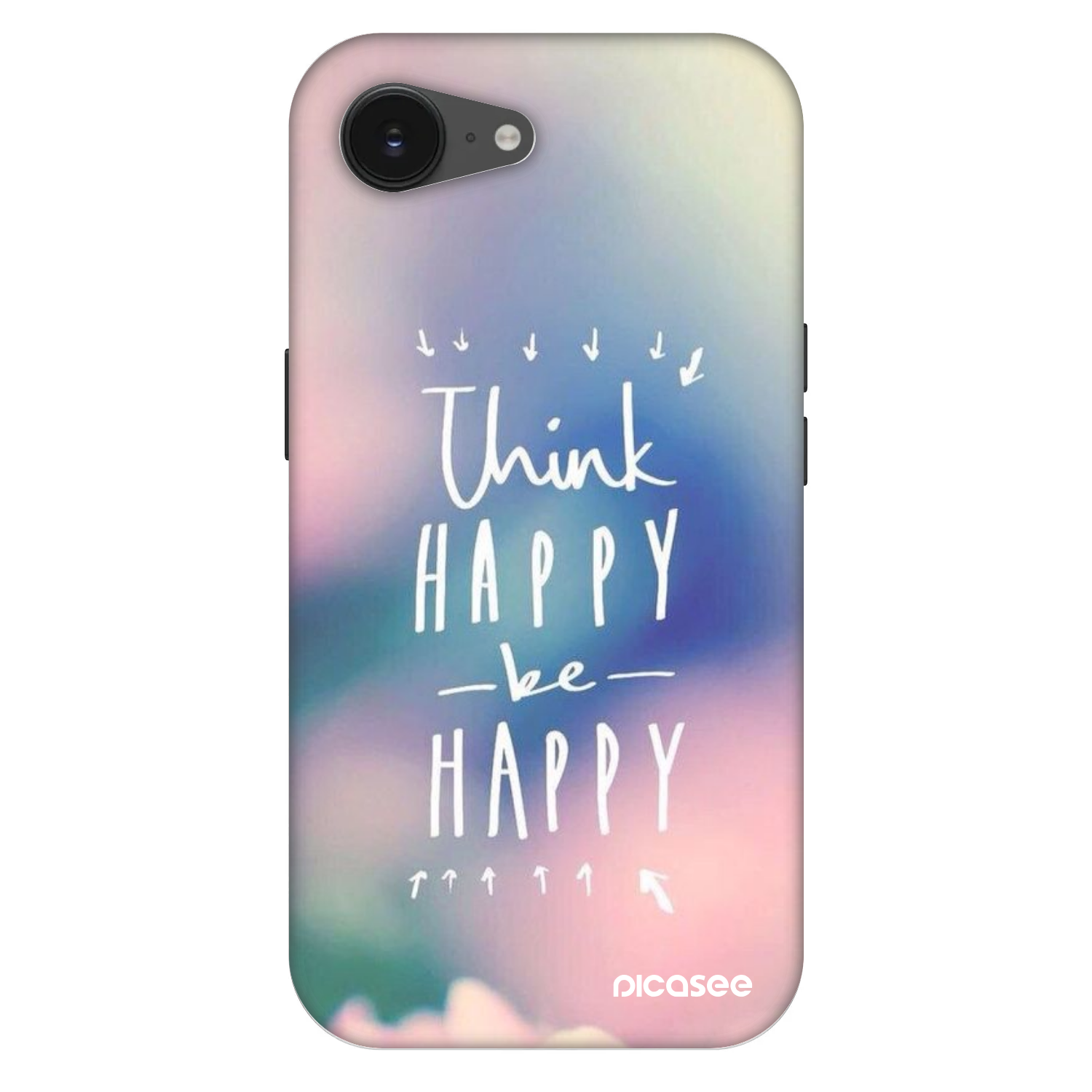 Picasee Fashion Case MagSafe für Apple iPhone 16e - Denke positiv!