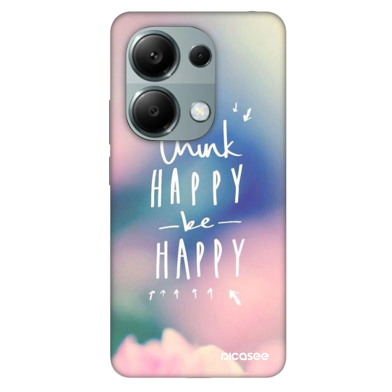 Picasee Fashion Case für Xiaomi Redmi Note 13 Pro 4G - Denke positiv!