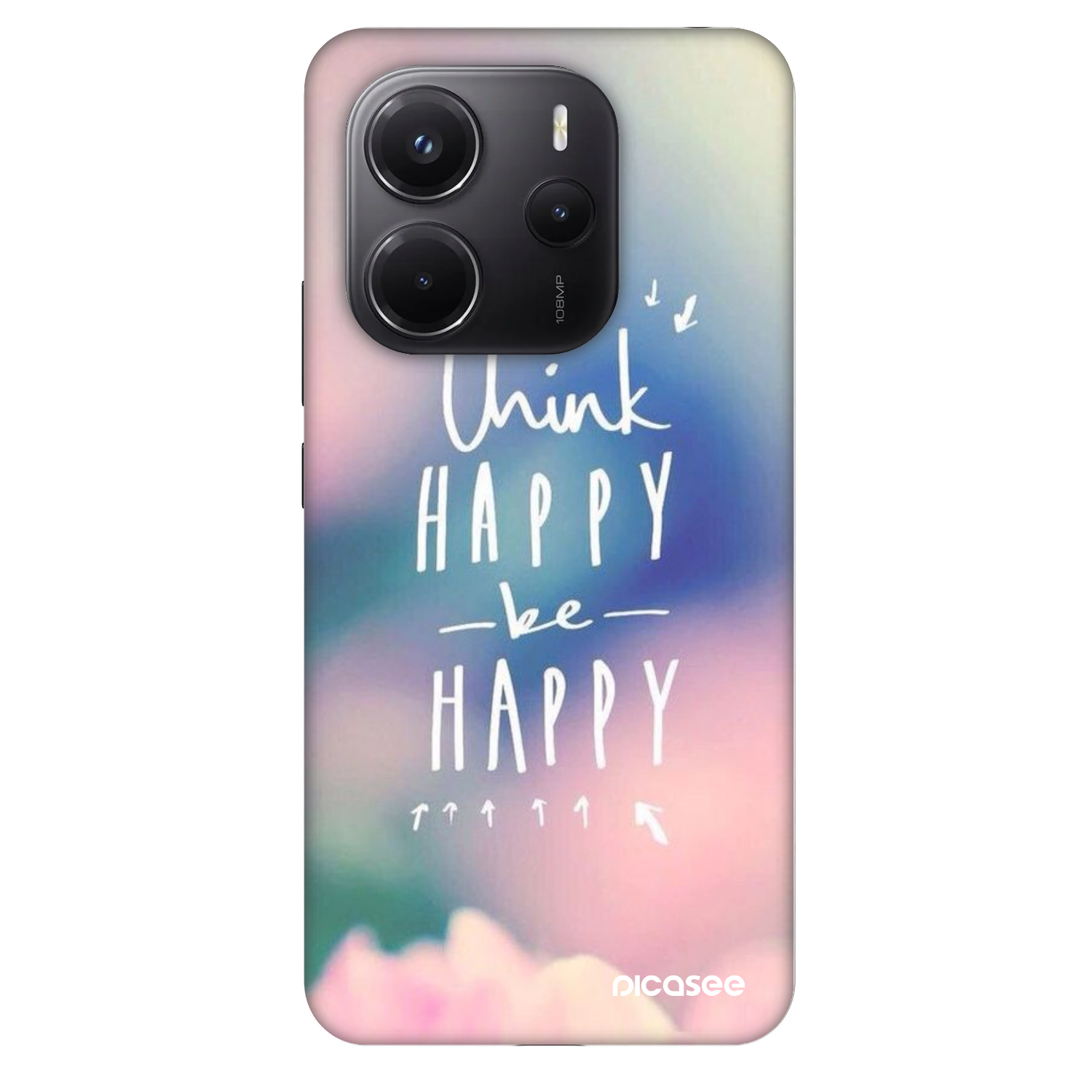 Picasee Fashion Case für Xiaomi Redmi Note 14 4G - Denke positiv!