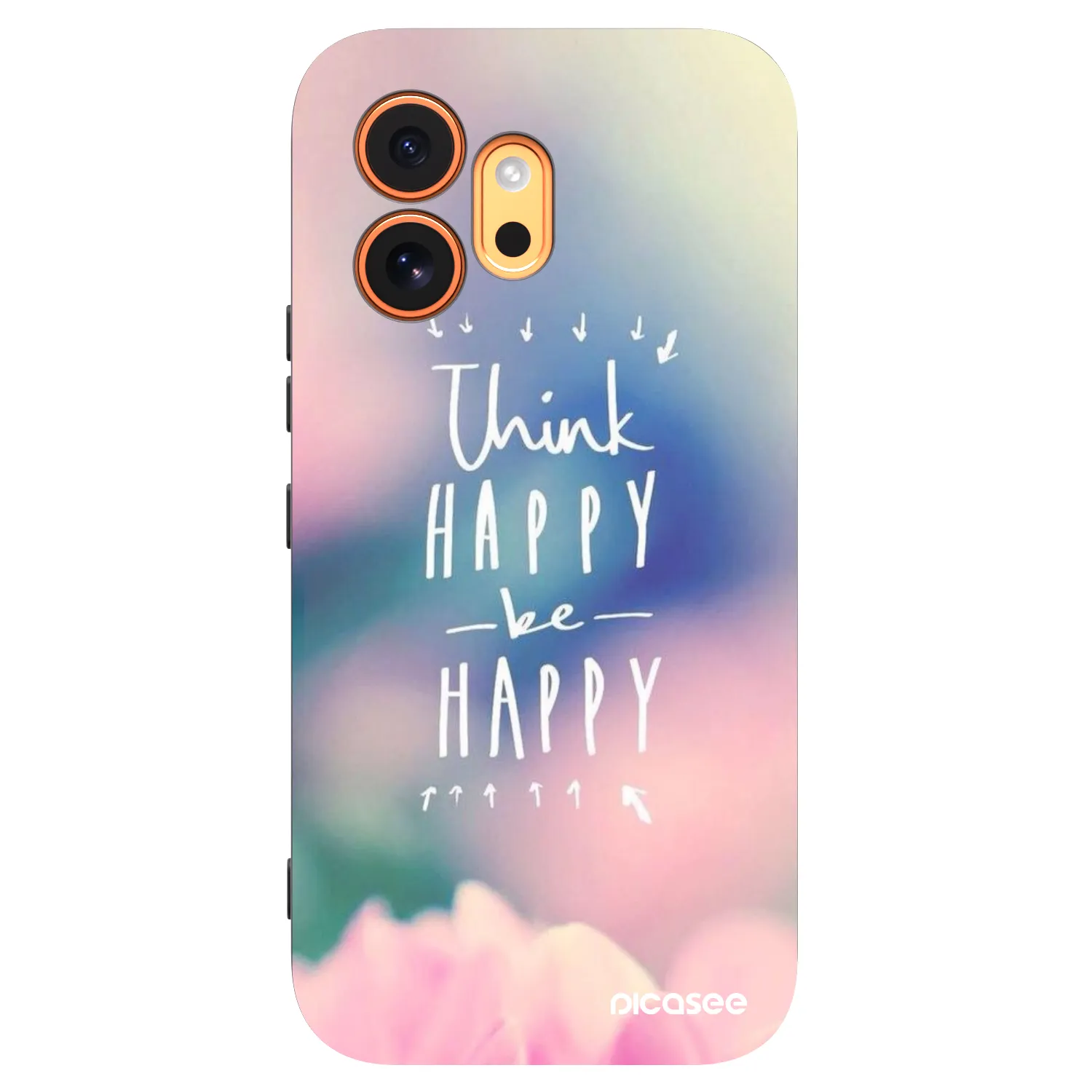 Picasee Honor 600 Hülle - Schwarzes Silikon - Denke positiv!