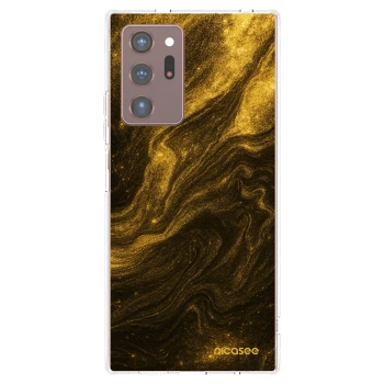 Picasee Samsung Galaxy Note 20 Ultra Hülle - Transparentes Silikon - Black