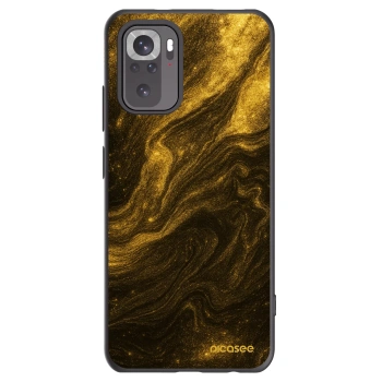 Picasee Xiaomi Redmi Note 10 Hülle - Schwarzes Silikon - Black