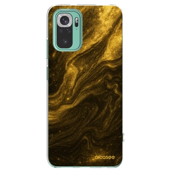 Picasee Xiaomi Redmi Note 10 Pro Hülle - Transparentes Silikon - Black