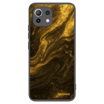 Picasee Xiaomi Mi 11 Lite Hülle - Schwarzes Silikon - Black