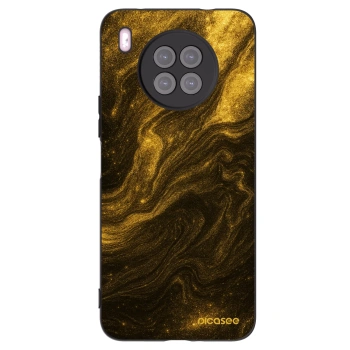 Picasee Huawei Nova 8i Hülle - Schwarzes Silikon - Black